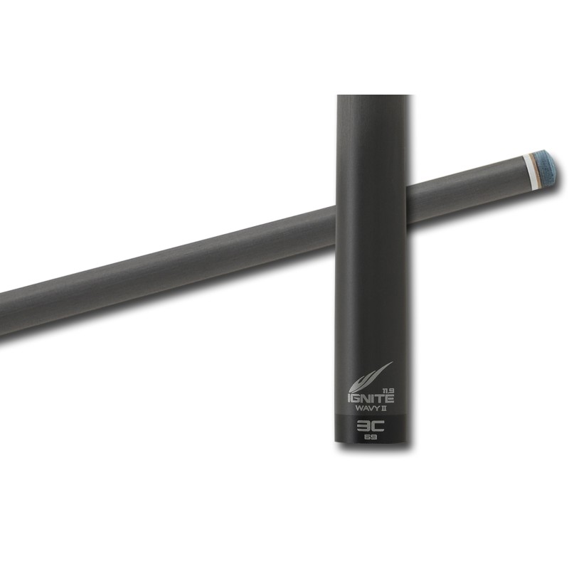 Oberteil, Pool, Ignite Carbon, 12,2mm, Wavy2 Joint, 30 inch