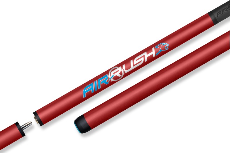 Billardqueue, Pool, Predator Air Rush Red NW, Jump, dreiteilig, Uni-Loc
