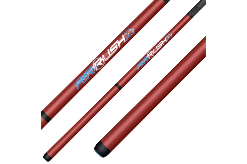 Billardqueue, Pool, Predator Air Rush Red NW, Jump, dreiteilig, Uni-Loc