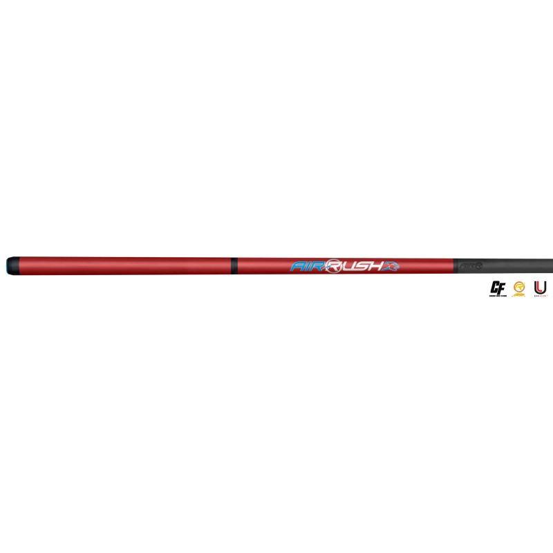 Billardqueue, Pool, Predator Air Rush Red NW, Jump, dreiteilig, Uni-Loc