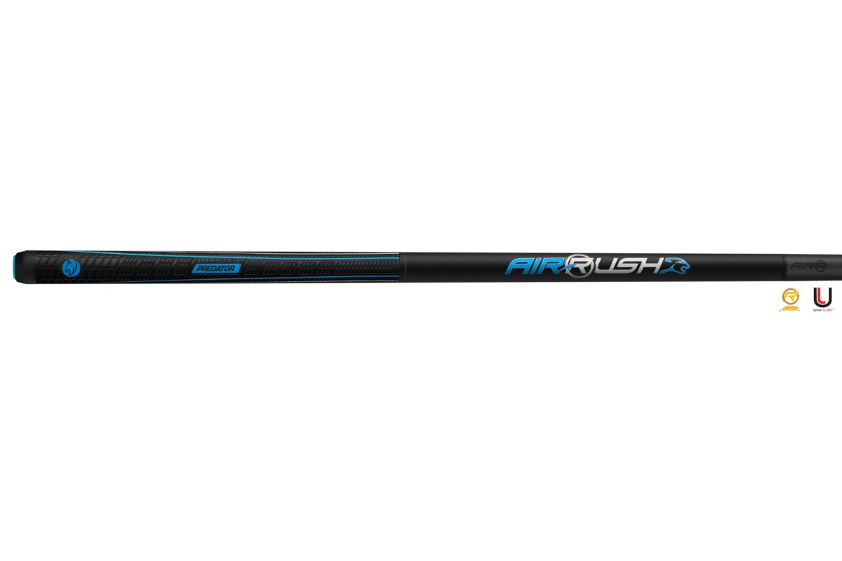 Billardqueue, Pool, Predator Air Rush, Jump, Sport Wrap, dreiteilig, Uni-Loc