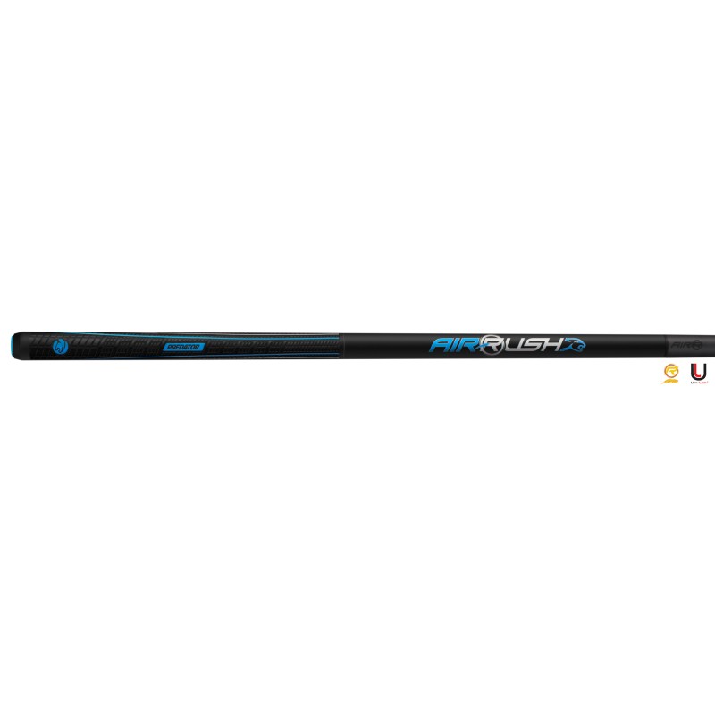 Billardqueue, Pool, Predator Air Rush, Jump, Sport Wrap, dreiteilig, Uni-Loc