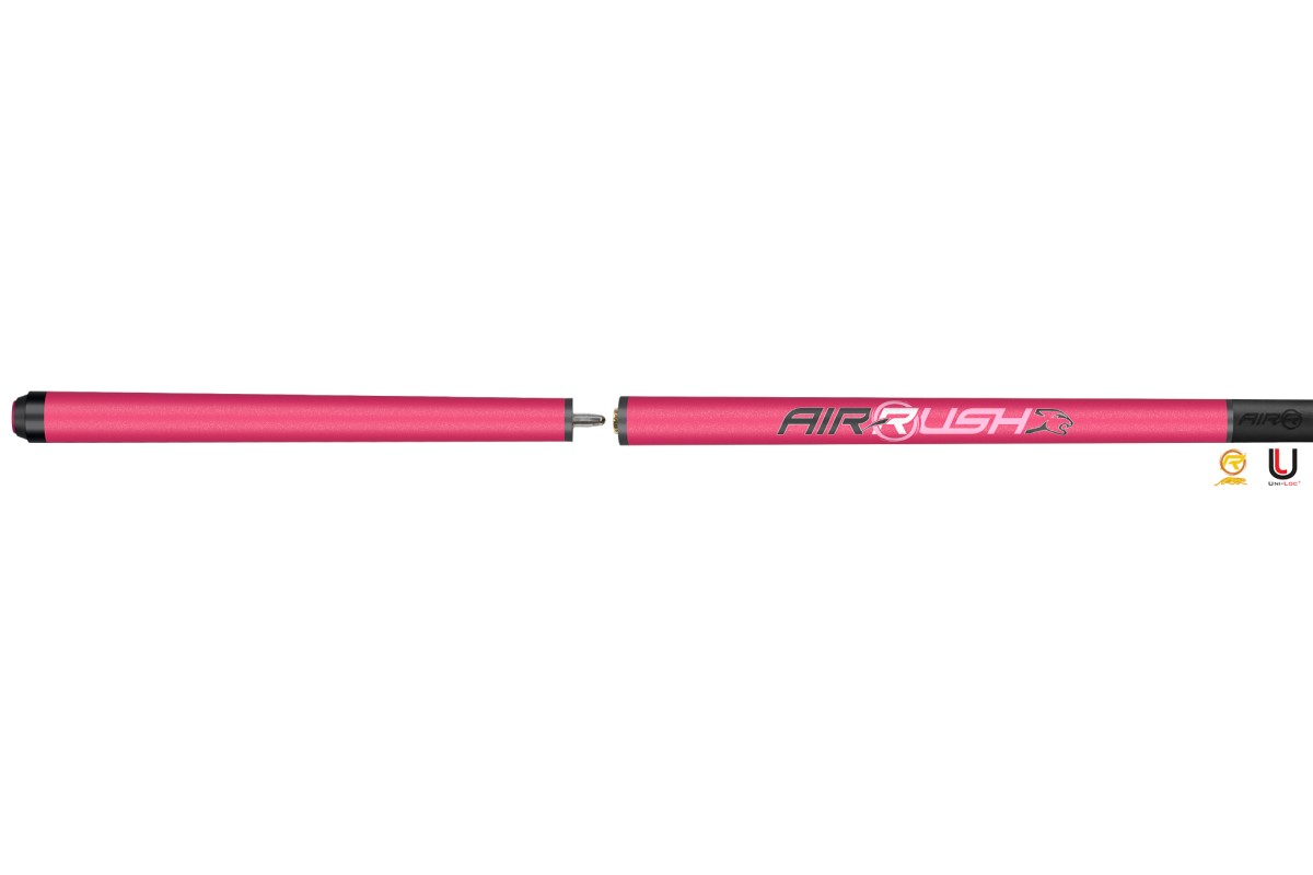 Billardqueue, Pool, Predator Air Rush Pink NW, Jump, dreiteilig, Uni-Loc