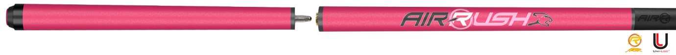 Billardqueue, Pool, Predator Air Rush Pink NW, Jump, dreiteilig, Uni-Loc