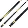 Billardqueue, Pool, Predator Truesplice-16 GEN3 Green/Yellow, Ledergriffband, Radial Billardqueue, Pool, Predator Truesplice-16 GEN3 Green/Yellow, Ledergriffband, Radial