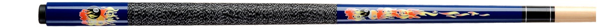 Kinderqueue, Pool, Flames CF-01, 123 cm, blau, 5/16x18