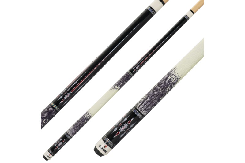 Billardqueue, Pool, Classic DHK-04, Ledergriffband, Radial