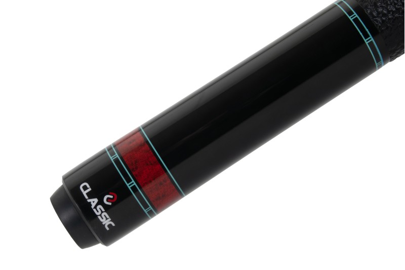 Billardqueue, Pool, Classic Speed C-01, Carbon, Ledergriffband, passend zu Uni-Lock