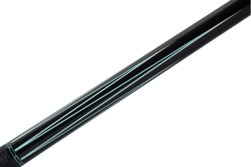 Billardqueue, Pool, Classic Speed C-01, Carbon, Ledergriffband, passend zu Uni-Lock