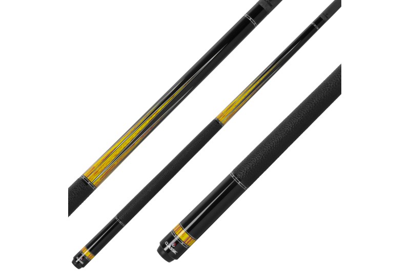 Billardqueue, Pool, Classic Speed C-02, Carbon, Ledergriffband, passend zu Uni-Lock