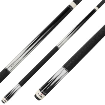 Billardqueue, Pool, Classic Speed C-03, Carbon, Ledergriffband, passend zu Uni-Lock