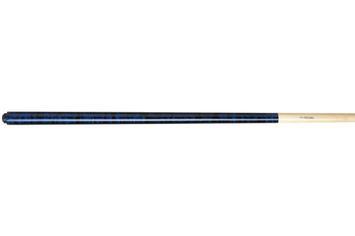 Billardqueue, Pool, Triton TRI-3, blau, einteilig