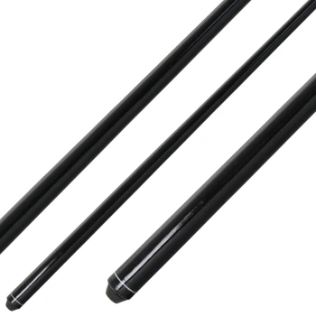 Billardqueue, Pool, Blacky CLB-1, schwarz, einteilig