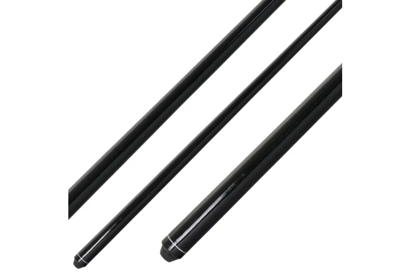 Billardqueue, Pool, Blacky CLB-1, schwarz, einteilig