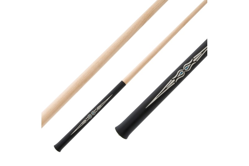 Billardqueue, Pool, Classic, Jump CLJ-4, schwarz, Schnellverschluss