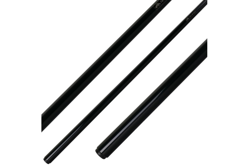 Billardqueue, Pool, RHINO Carbon, schwarz, einteilig