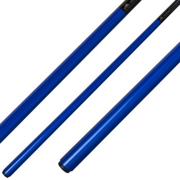 Billardqueue, Pool, RHINO Carbon, blau, einteilig