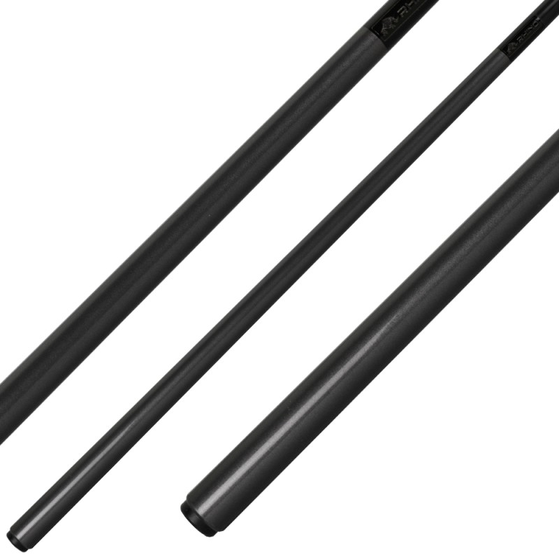 Billardqueue, Pool, RHINO Carbon, grau, einteilig