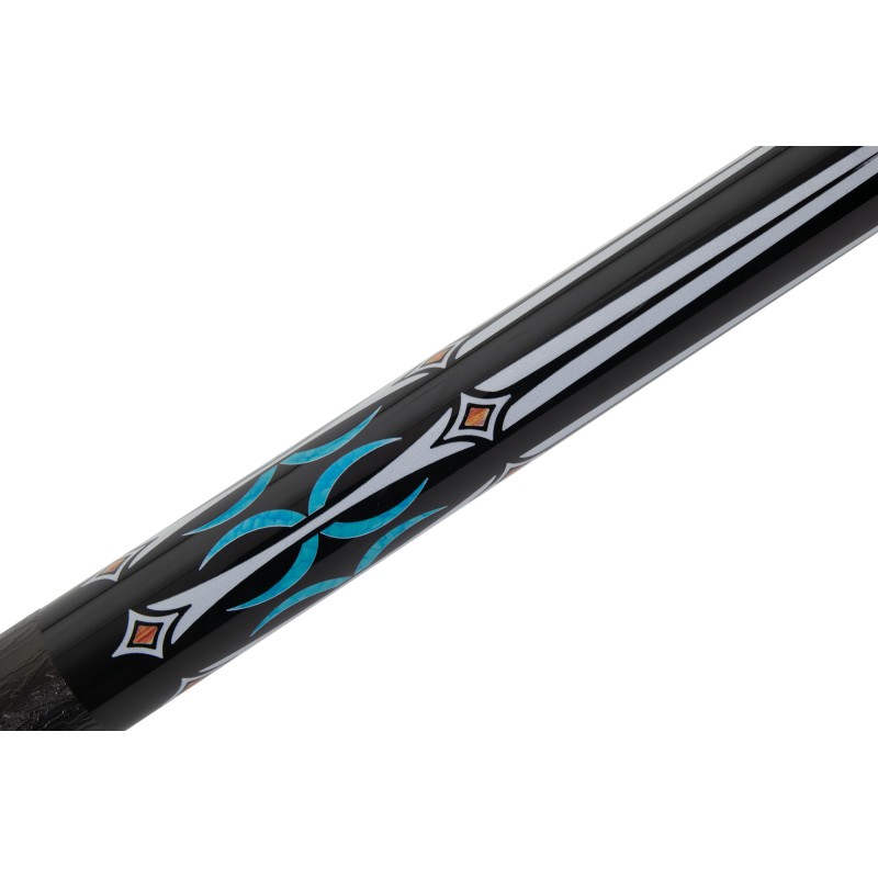 Billardqueue, Pool, Classic Prisma-04, 3D Grip, 5/16x18 Billardqueue, Pool, Classic Prisma-04, 3D Grip, 5/16x18