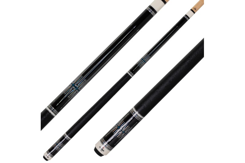 Billardqueue, Pool, Classic T25-02, Ledergriffband, Radial