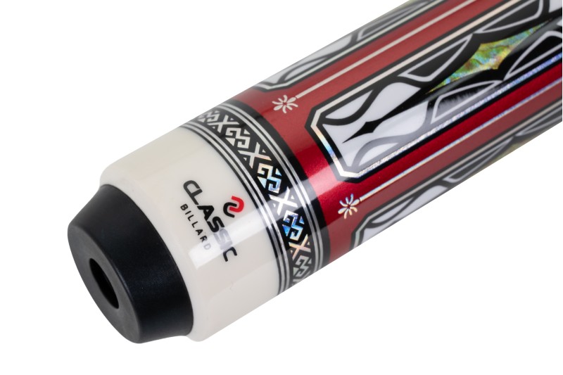 Billardqueue, Pool, Classic T25-03, Ledergriffband, Radial