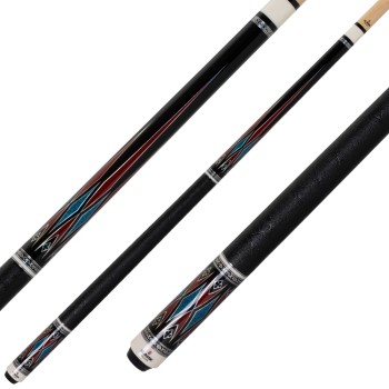 Billardqueue, Pool, Classic T25-04, Ledergriffband, Radial