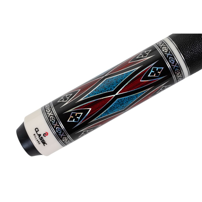Billardqueue, Pool, Classic T25-04, Ledergriffband, Radial Billardqueue, Pool, Classic T25-04, Ledergriffband, Radial