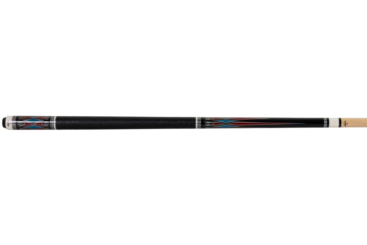 Billardqueue, Pool, Classic T25-04, Ledergriffband, Radial