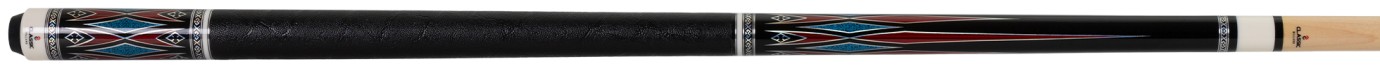 Billardqueue, Pool, Classic T25-04, Ledergriffband, Radial