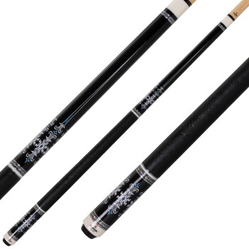 Billardqueue, Pool, Classic T25-07, Ledergriffband, Radial