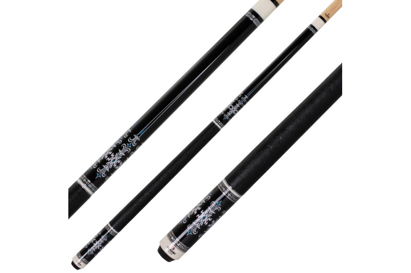 Billardqueue, Pool, Classic T25-07, Ledergriffband, Radial
