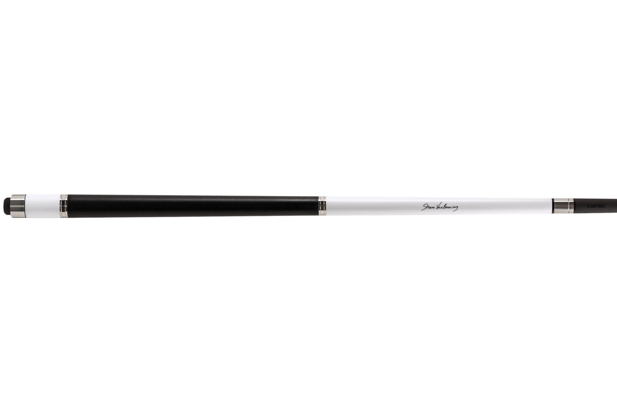 Billardqueue, Pool, Cuetec Cynergy CT-15K Carbon, glänzend-weiß, 3/8x14