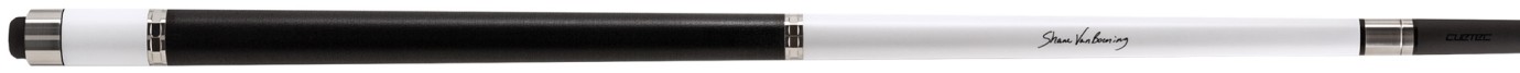 Billardqueue, Pool, Cuetec Cynergy CT-15K Carbon, glänzend-weiß, 3/8x14