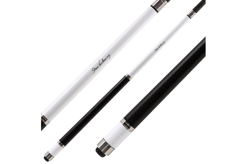 Billardqueue, Pool, Cuetec Cynergy CT-15K Carbon, glänzend-weiß, 3/8x14