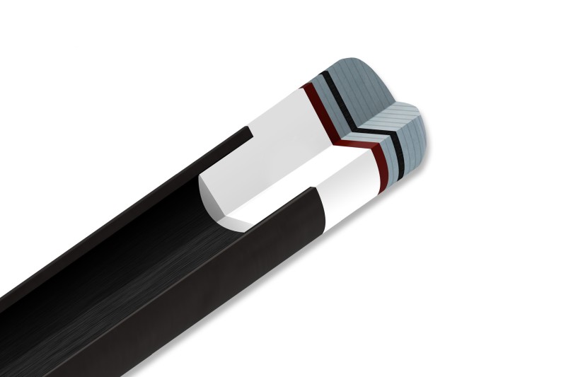 Billardqueue, Pool, Cuetec Cynergy CT-15K Carbon, glänzend-weiß, 3/8x14