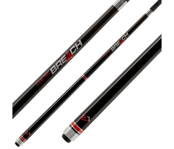 Billardqueue, Pool, Cuetec Breach Cynergy CT-15K Carbon Break, metallic-schwarz, 3/8x14