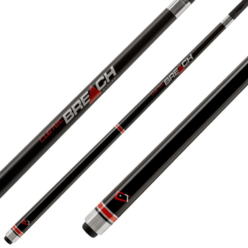 Billardqueue, Pool, Cuetec Breach Cynergy CT-15K Carbon Break, metallic-schwarz, 3/8x14