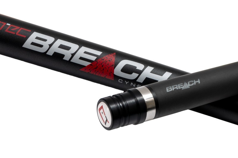 Billardqueue, Pool, Cuetec Breach Cynergy CT-15K Carbon Break, metallic-schwarz, 3/8x14