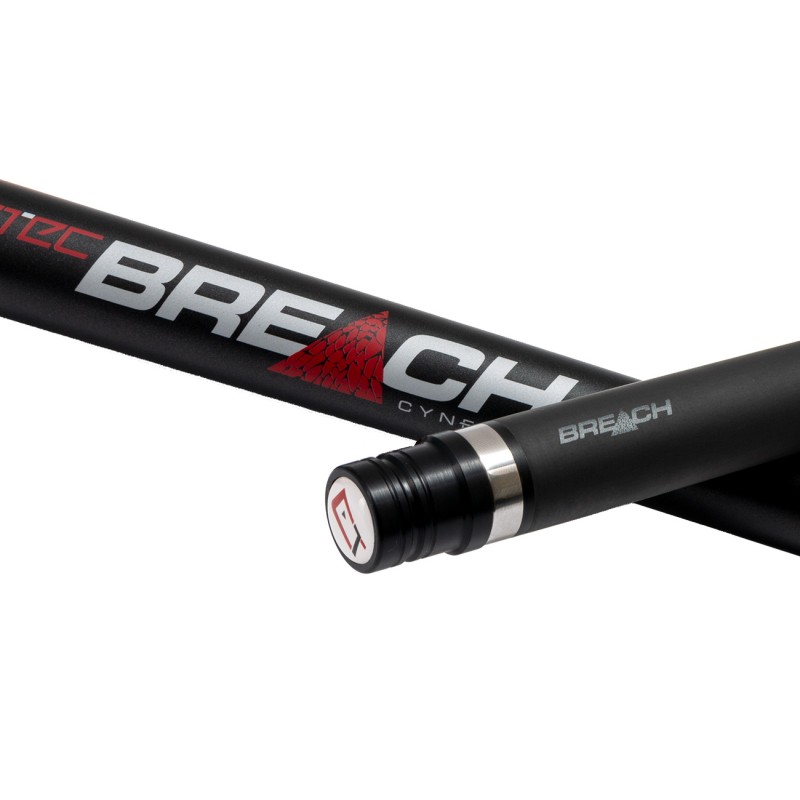 Billardqueue, Pool, Cuetec Breach Cynergy CT-15K Carbon Break, metallic-schwarz, 3/8x14