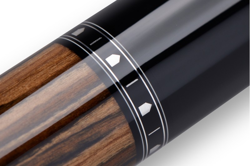 Billardqueue, Pool, Cuetec Cynergy Truewood Gen. 2, ebony I NW, 3/8x14