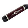 Billardqueue, Pool, Cuetec Warrior, burgund, 3/8x14