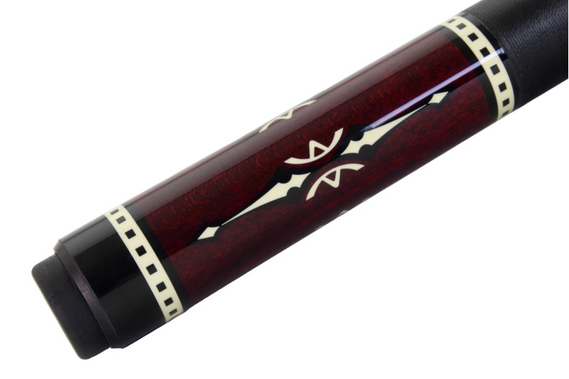 Billardqueue, Pool, Cuetec Warrior, burgund, 3/8x14