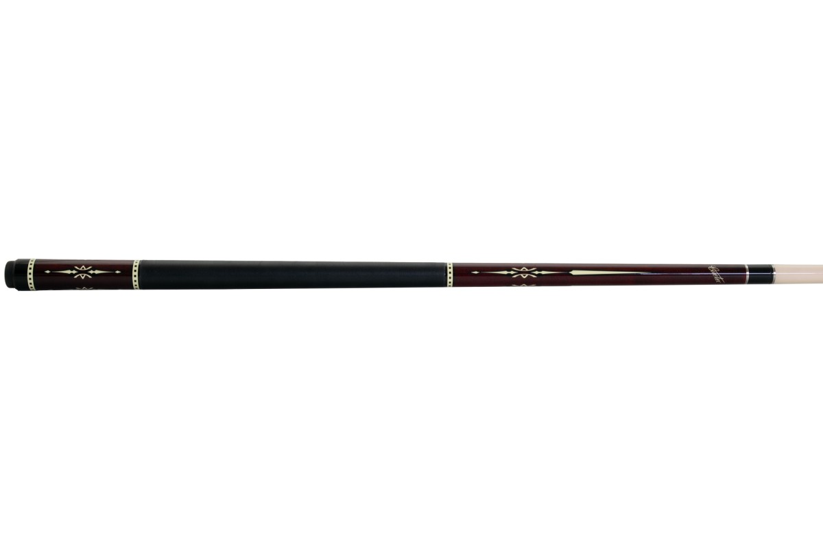 Billardqueue, Pool, Cuetec Warrior, burgund, 3/8x14