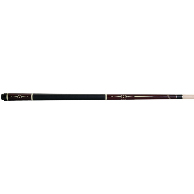 Billardqueue, Pool, Cuetec Warrior, burgund, 3/8x14