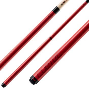 Billardqueue, Pool, Cuetec Chroma Chrimson, rot, 3/8x14