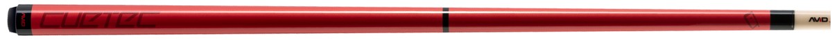 Billardqueue, Pool, Cuetec Chroma Chrimson, rot, 3/8x14