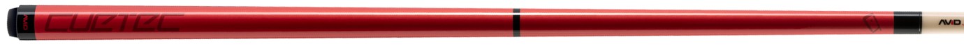 Billardqueue, Pool, Cuetec Chroma Chrimson, rot, 3/8x14