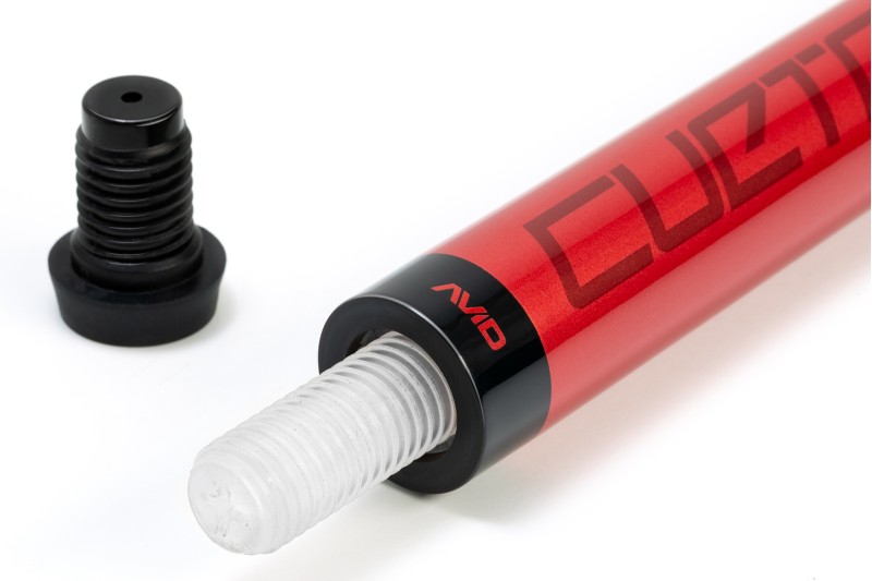Billardqueue, Pool, Cuetec Chroma Chrimson, rot, 3/8x14