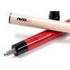 Billardqueue, Pool, Cuetec Chroma Chrimson, rot, 3/8x14