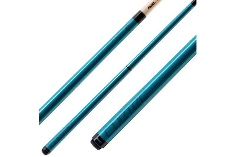 Billardqueue, Pool, Cuetec Chroma Hydra, blau, 3/8x14